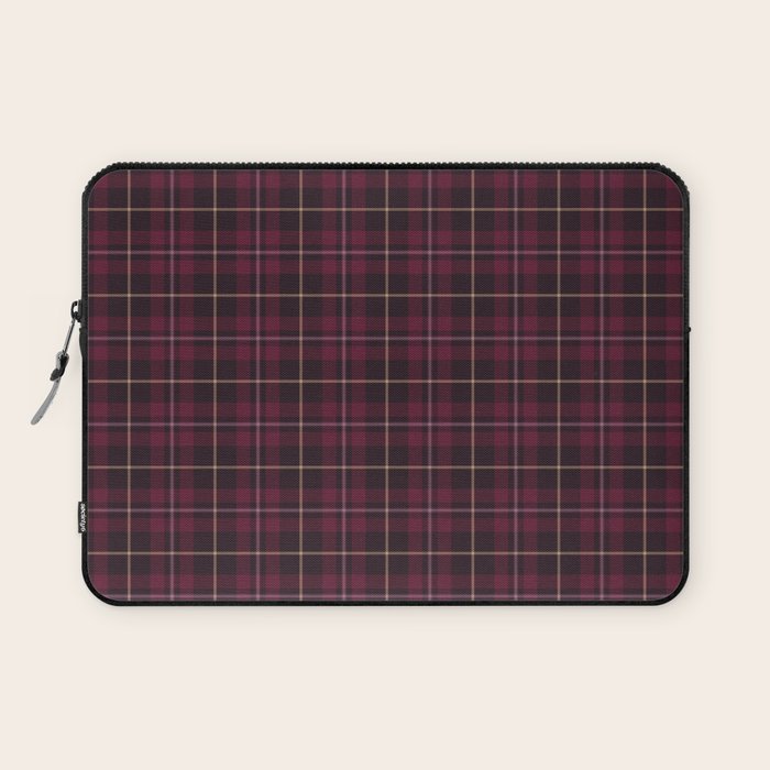 blackberry tartan Laptop Sleeve Gallery Image 1