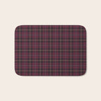 blackberry tartan Bath Mat Gallery Image 1
