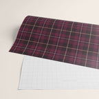 blackberry tartan Wrapping Paper Gallery Image 2