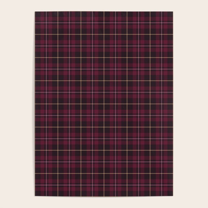 blackberry tartan Poster Gallery Image 1