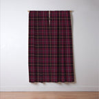 blackberry tartan Window Curtain Gallery Image 3