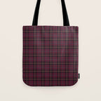 blackberry tartan Tote Bag Gallery Image 1