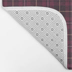 blackberry tartan Bath Mat Gallery Image 2