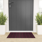 blackberry tartan Welcome Mat Gallery Image 3