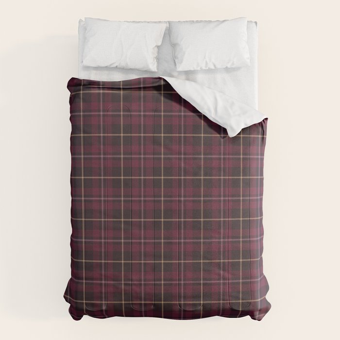 blackberry tartan Comforter Gallery Image 6