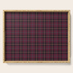 blackberry tartan Serving Tray Gallery Image 1