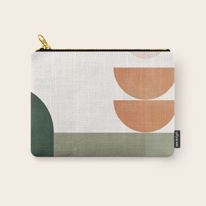 Minimal Geometric Shapes 174 Carry All Pouch Gallery Image 1