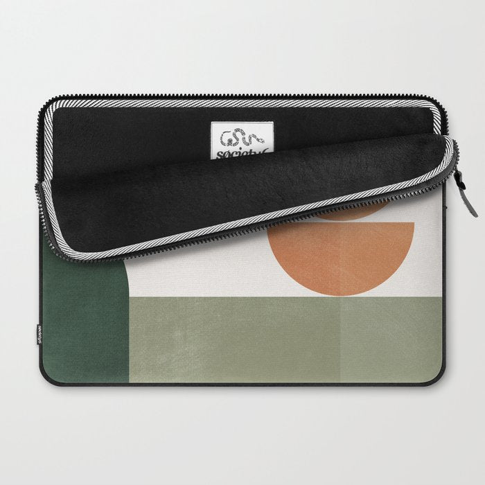 Minimal Geometric Shapes 174 Laptop Sleeve Gallery Image 2