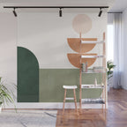 Minimal Geometric Shapes 174 Wall Mural Gallery Image 1