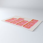 Empowered Women Empower Women (Pink Orange) Rug Gallery Image 3