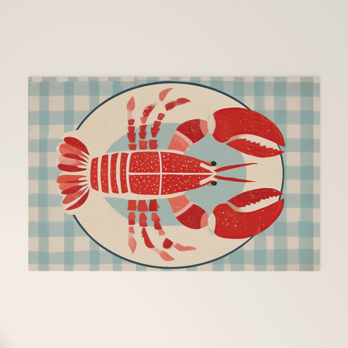 Lobster Lunch Welcome Mat Gallery Image 1