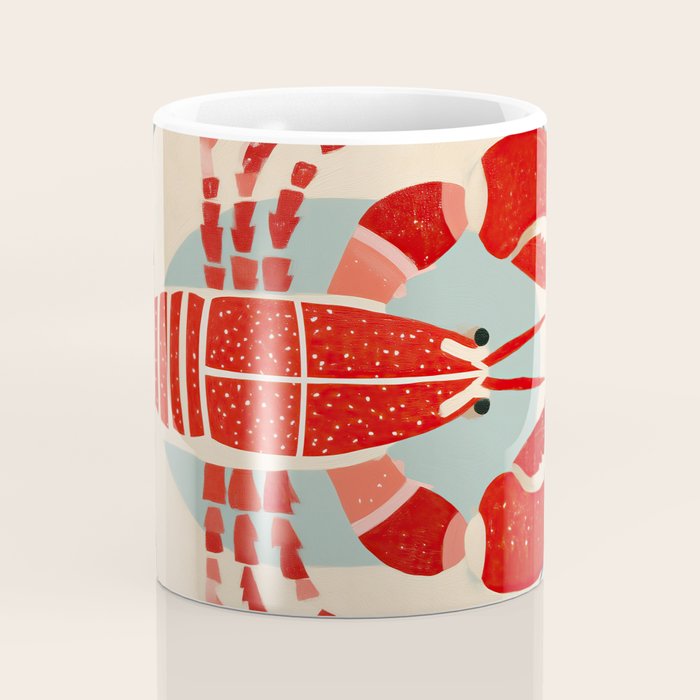 Lobster Lunch Coffee Mug Gallery Image 4