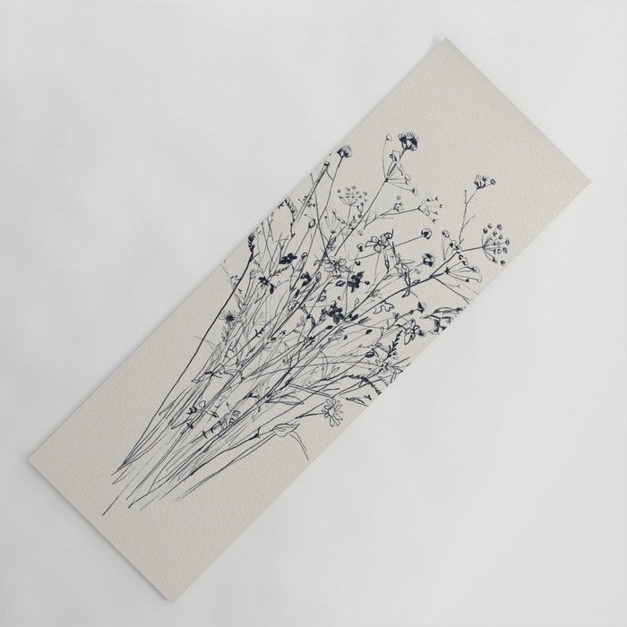 Wildflower Bouquet Yoga Mat Gallery Image 1