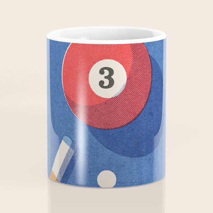 BALLS / Billiards - ball 3 I Coffee Mug Gallery Image 4