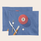 BALLS / Billiards - ball 3 I Placemat Gallery Image 1
