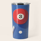 BALLS / Billiards - ball 3 I Travel Mug Gallery Image 1