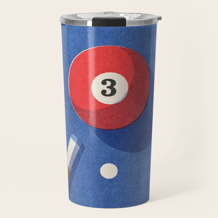 BALLS / Billiards - ball 3 I Travel Mug Gallery Image 1