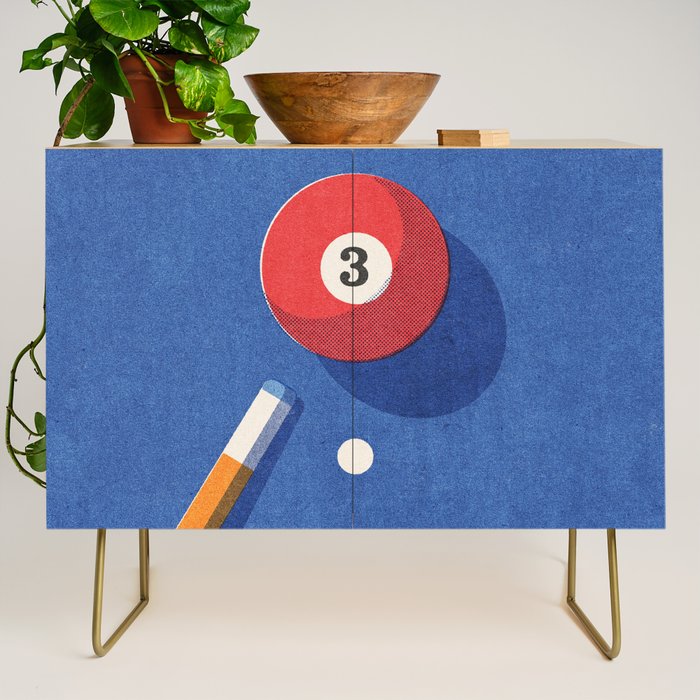 BALLS / Billiards - ball 3 I Credenza Gallery Image 1
