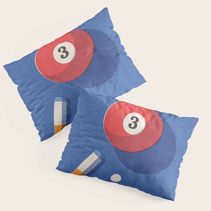 BALLS / Billiards - ball 3 I Pillow Sham Gallery Image 3