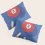 BALLS / Billiards - ball 3 I Pillow Sham Gallery Image 3