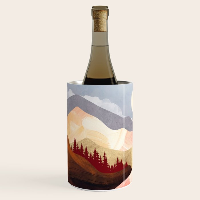 Mountain Forest Lake Wine Chiller Gallery Image 2