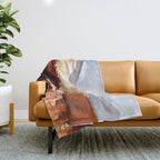 Mountain Forest Lake Throw Blanket Gallery Image 1