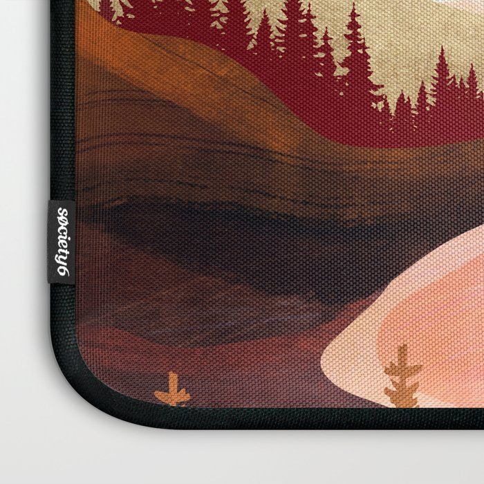 Mountain Forest Lake Laptop Sleeve Gallery Image 3