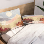 Mountain Forest Lake Pillow Sham Gallery Image 2