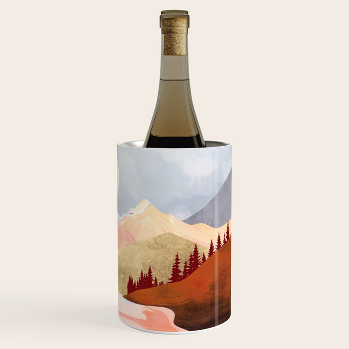 Mountain Forest Lake Wine Chiller Gallery Image 3