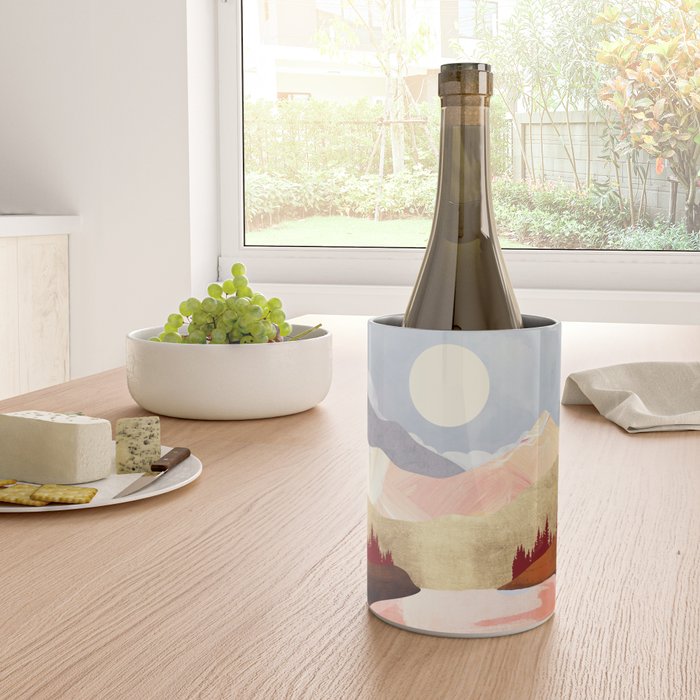 Mountain Forest Lake Wine Chiller Gallery Image 4