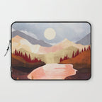 Mountain Forest Lake Laptop Sleeve Gallery Image 1