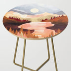 Mountain Forest Lake Side Table Gallery Image 2