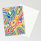 Electric Waves Stationery Card Gallery Image 2