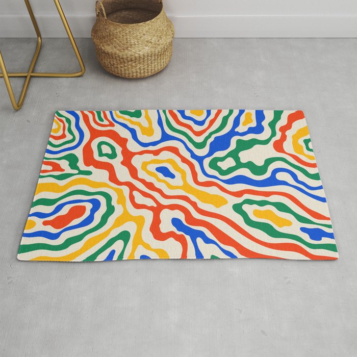 Electric Waves Rug Gallery Image 1