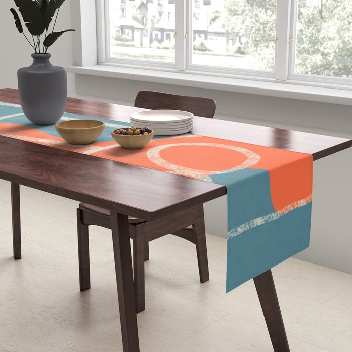 Organic Minimalist Layers 4 Table Runner Gallery Image 2