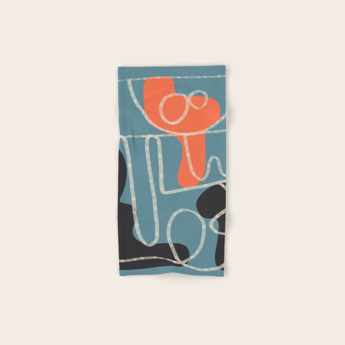 Organic Minimalist Layers 4 Bath Towel Gallery Image 1