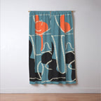 Organic Minimalist Layers 4 Window Curtain Gallery Image 3