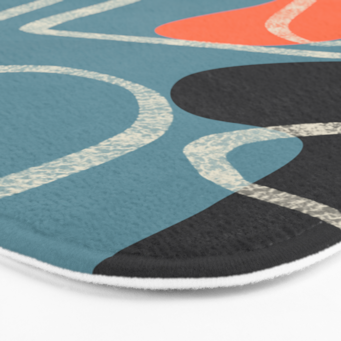 Organic Minimalist Layers 4 Bath Mat Gallery Image 3