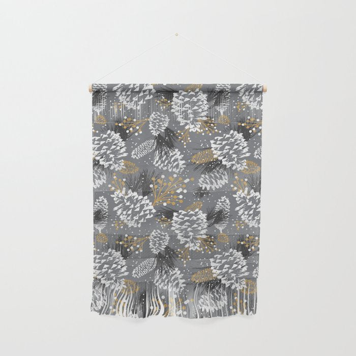 Festive Forest - Grey Wall Hanging Gallery Image 1