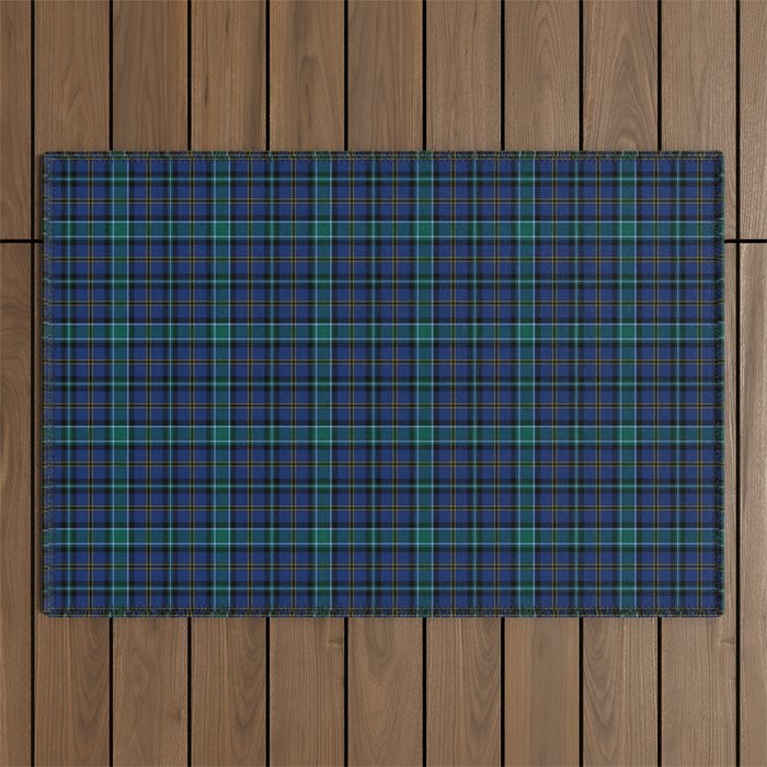 Clan Weir Tartan Outdoor Rug Gallery Image 1
