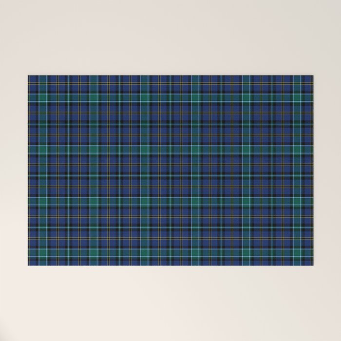 Clan Weir Tartan Welcome Mat Gallery Image 1