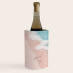 Dream Beach - Aerial Photography of Pink and Turquoise Coast Wine Chiller Gallery Image 2