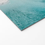 Dream Beach - Aerial Photography of Pink and Turquoise Coast Welcome Mat Gallery Image 2