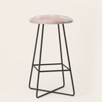 Dream Beach - Aerial Photography of Pink and Turquoise Coast Stool Gallery Image 1