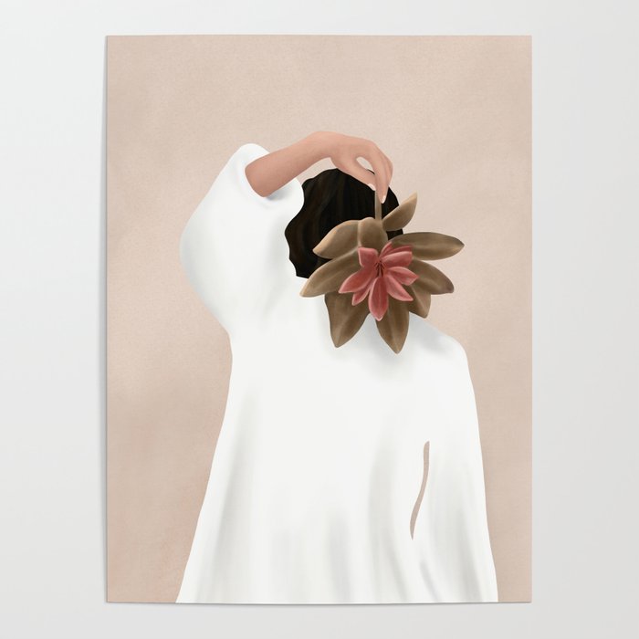 With a Flower Poster Gallery Image 1