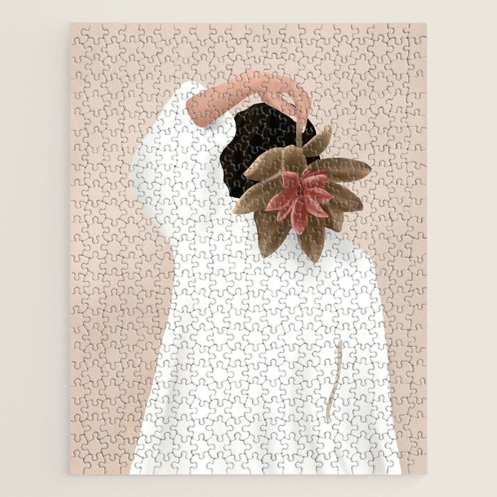 With a Flower Jigsaw Puzzle Gallery Image 1