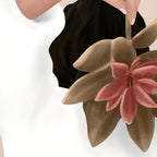 With a Flower Coffee Mug Gallery Image 2