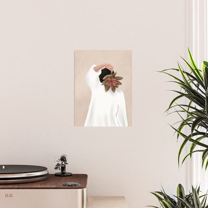 With a Flower Poster Gallery Image 2