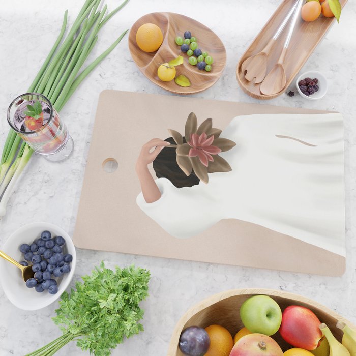 With a Flower Cutting Board Gallery Image 2