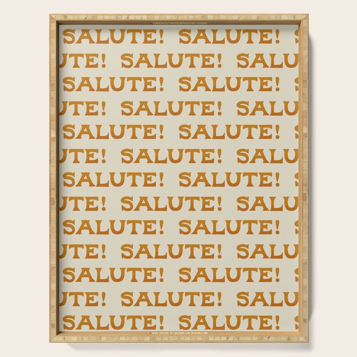 Salute Pattern - Amalfi Coast Cocktails Serving Tray Gallery Image 1